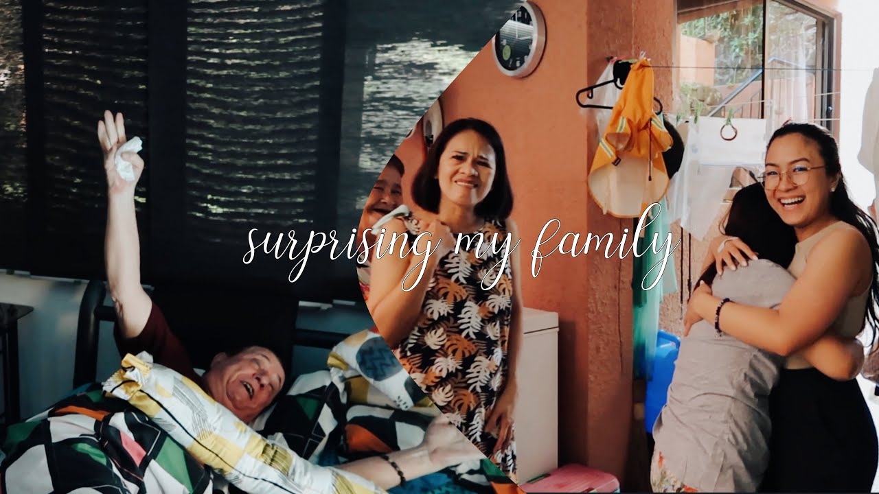 surprising the fam in the Philippines! ch to ph / why NOT to fly with turkish airlines