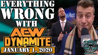 Aew dynamite jan. 1 2020 full show results | homecoming highlights