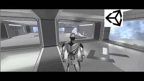 Testing Third Person Controller in Sci-Fi environment with Unity3D (2019)