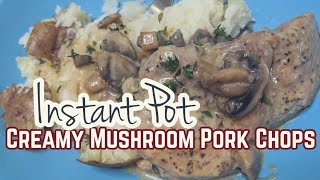 Creamy Mushroom Pork Chops with Potatoes (Instant Pot)