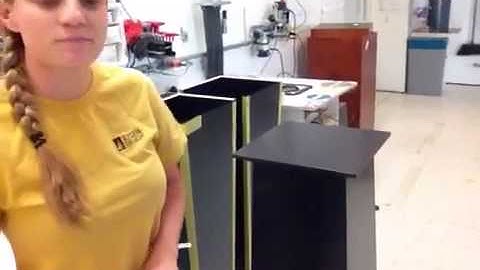 65055 - Black Ebonized Walnut Bradford Pedestal