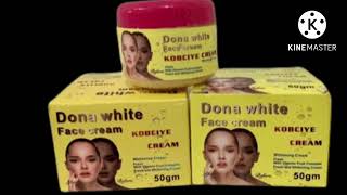 DONA WHITE FACE CREAM YAA ISTICMALI KARO IYO SIDUU GABDHAH U QURXIYO WAX BADAN KA OGOW Resimi