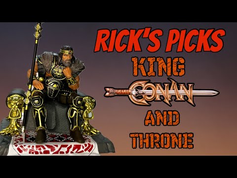 スーパーセブン　super7 コナンザグレート　キングコナン King Conan & Throne Super 7 Ultimate Unboxing & Review