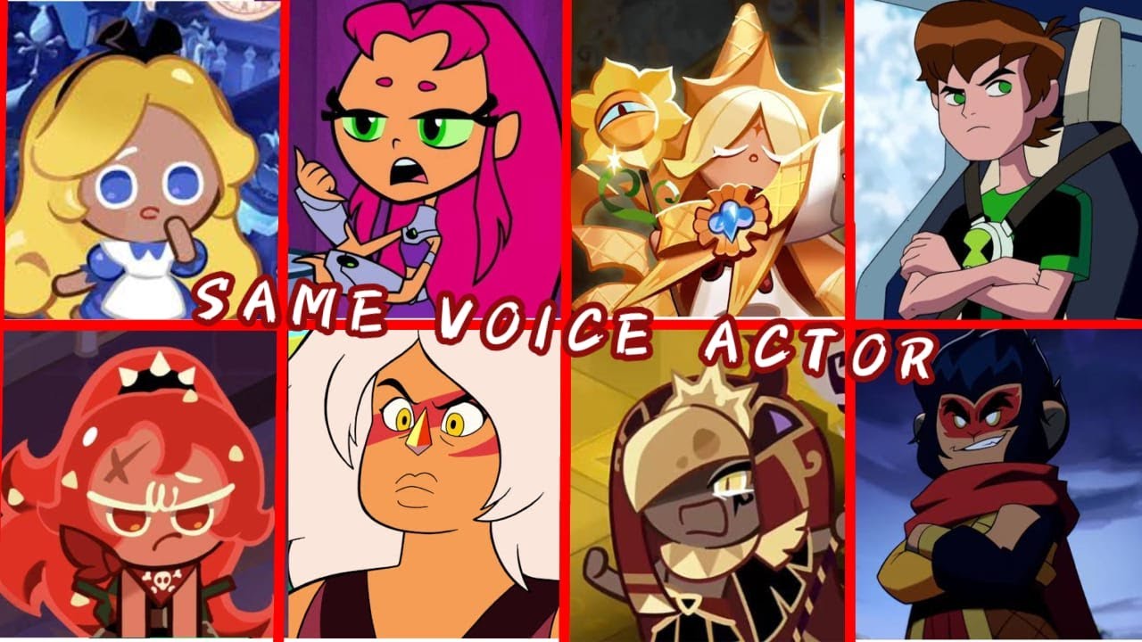 Every Cookie Run Character That Also Voicing Cartoon Network Characters!! [Version 1]