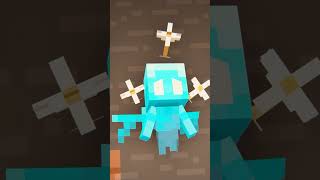 Angel the Allay is SCARED of Minecraft Mobs #shorts