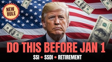 ⭐ DO THIS BEFORE JAN 1st! ⚠️ New Social Security Rule Change