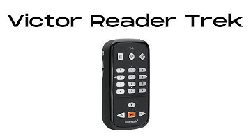 Victor Reader Trek Demonstration