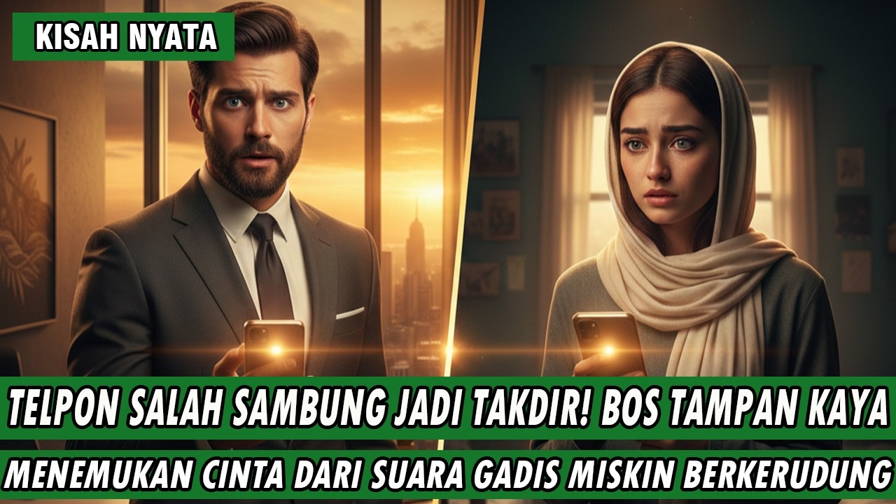 GARA-GARA TELPON SALAH SAMBUNG, BOS KAYA INI MALAH JATUH CINTA PADA GADIS MISKIN