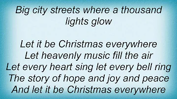 Alan Jackson - Let It Be Christmas Lyrics