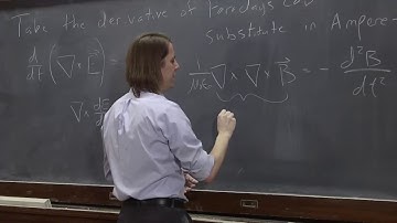 PHYS 102 | Second Derivatives of Fields 1 - Derivative of Faraday