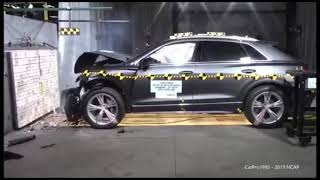 Audi Q8 Çarpışma Testi 64 km/h  Audi Crash Test