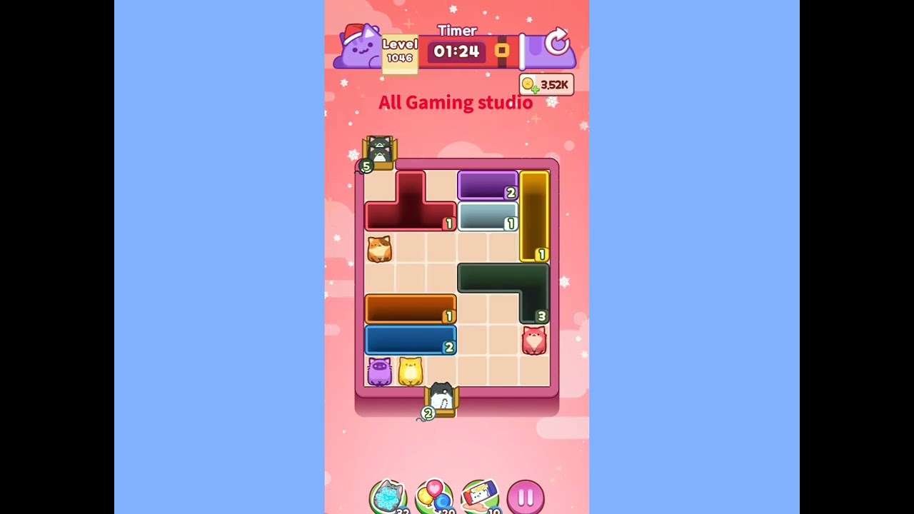 Drop the cat level 1046 walkthrough solution 