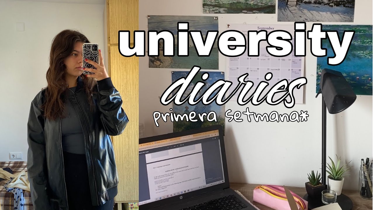 VLOG! primera setmana a la uni 👩🏻‍💻☕️🎧