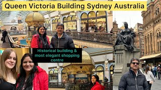 Queen Victoria building Sydney Australia! QVB Sydney! Historical building! Elegant shopping centre!