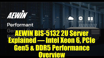 AEWIN BIS-5132 2U Server Explained – Intel Xeon 6, PCIe Gen5 & DDR5 Performance Overview