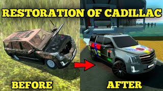 Restoration Of Accidental Cadillac | Car Simulator 2 | New Update