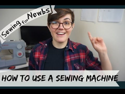 Sewing for Newbs I ep.3: How to Use a Sewing Machine  @CraftGyver