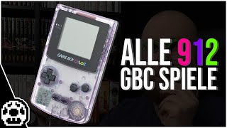 Ein Blick auf alle 912 Gameboy Color Spiele