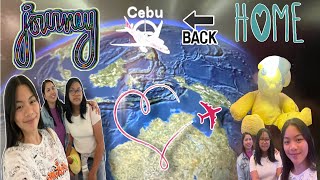 JOURNEY BACK HOME🇵🇭 || QATAR AIRWAYS DOHA TO CEBU