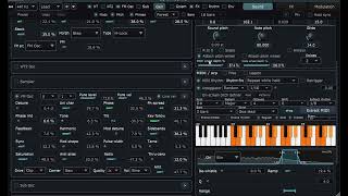 Full synthmachine plugin new NoteOn modulation and FMosc, great for forest sounds Update