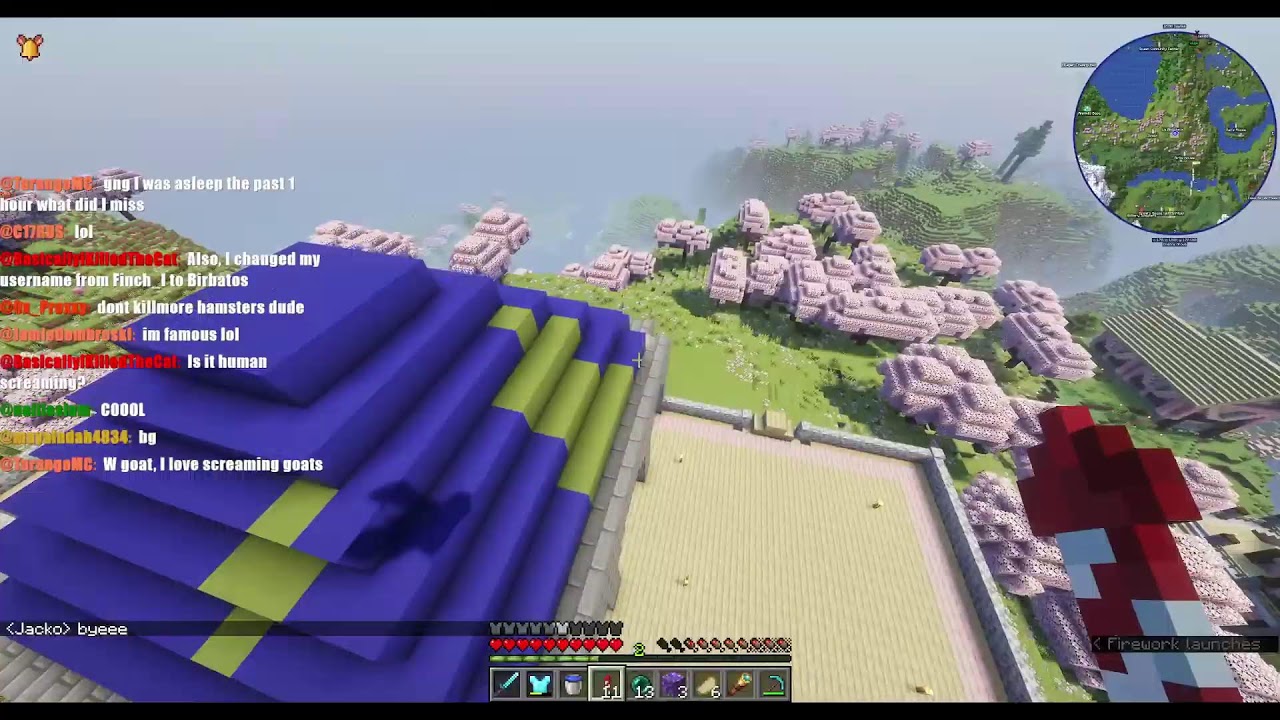 [LIVE]  - Minecraft Hamper SMP - Building The Press Office !me !help