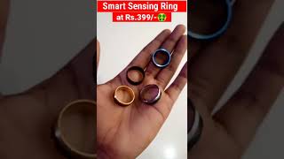 Smart Ring Sensing with Display Changing at Rs. 399/- 😍 #shorts #ytshorts #youtubeshorts #gadgets screenshot 4