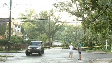 Quick-moving storms cause flooding, downed trees in parts of New Jersey