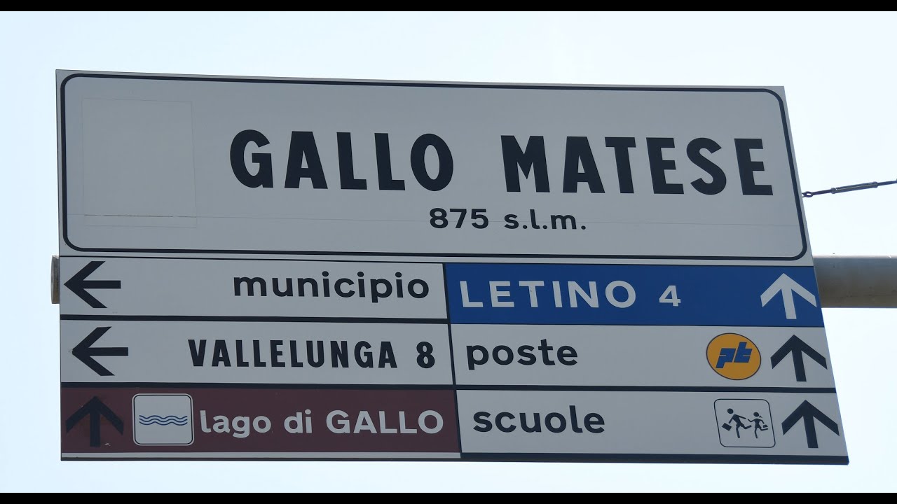 Gallo Matese - September 2019 - YouTube