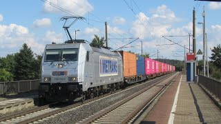 MTR 386 010 mit CT nach Hamburg Waltershof |Ovelgünne 