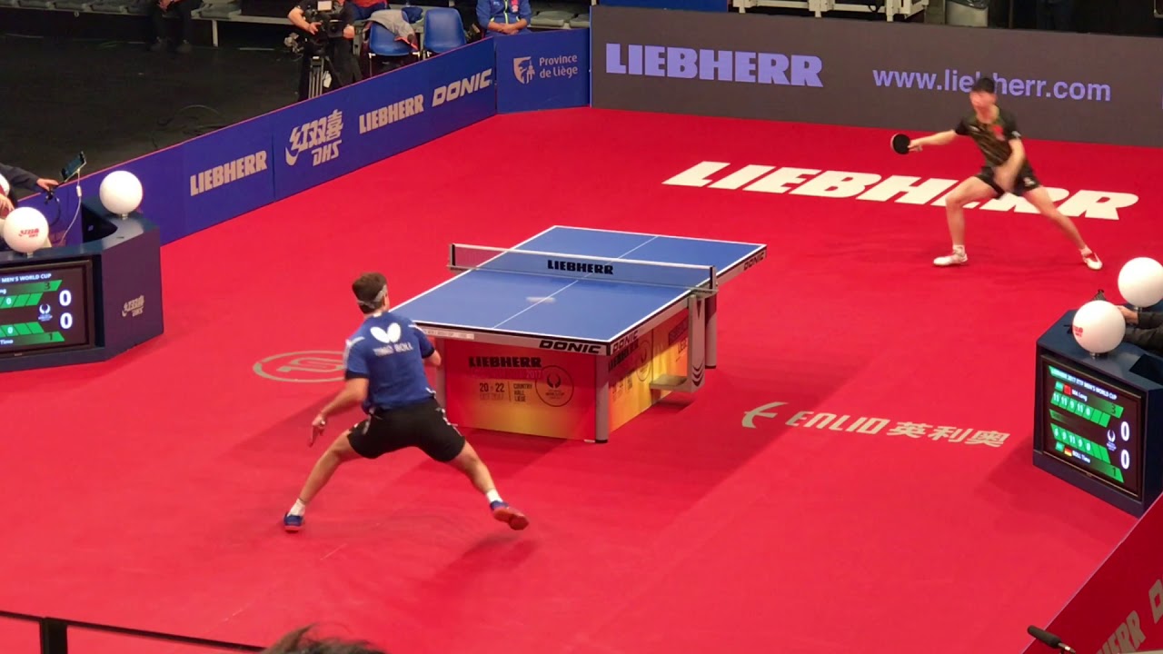 MA Long - BOLL Timo @ Liège World Cup 22/10/2017 (private video 1080p)