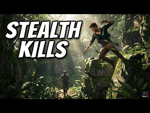 Uncharted 4 A Thief's End Stealth Kills ( Island Jungle )