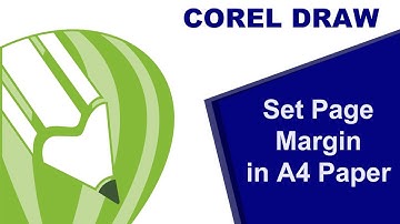 Corel Draw Margin Setup | Graphics Design | DTP | Computer