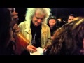Fans meet Brian May after Queen + Adam Lambert 4th September Auckland