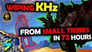 Ark Official Small Tribes | Wiping KHZ Off Small Tribes In 72 Hours | Part 1