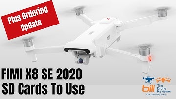 Fimi X8 SE 2020 SD Cards To Use Plus Ordering Update
