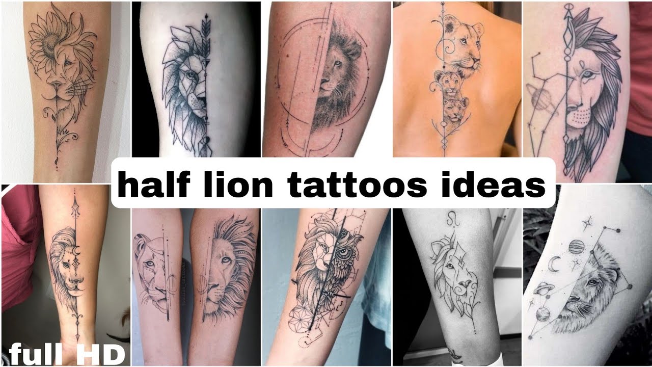 25 Lion Tattoos To Make You Feel Fearless • Body Artifact