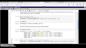 Kmeans Clustering using Spark Mllib