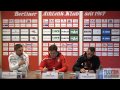 27.Spieltag Berliner AK 07 - BFC Dynamo 1:3 Pressekonferenz in FULL HD