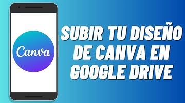 Cómo subir tu diseño de Canva en Google Drive (fácil)