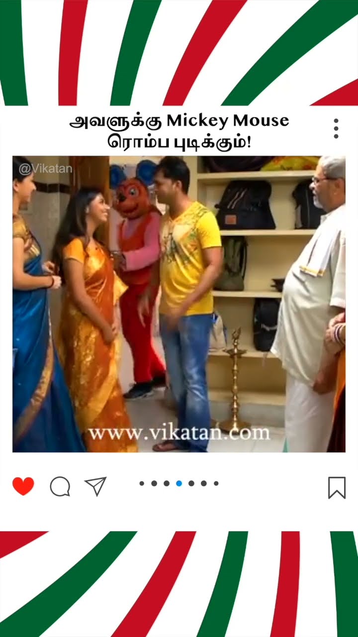 Deivamagal | அவளுக்கு Mickey Mouse  ரொம்ப புடிக்கும்! |  தெய்வமகள்
