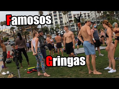 Visitando la PLAYA más FAMOSA de USA 🇺🇲 🔥¿Qué hacer en Venice Beach?👙(California)