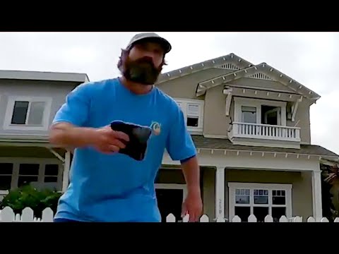 Man Makes Cornhole Trick Shots Using Two Boards