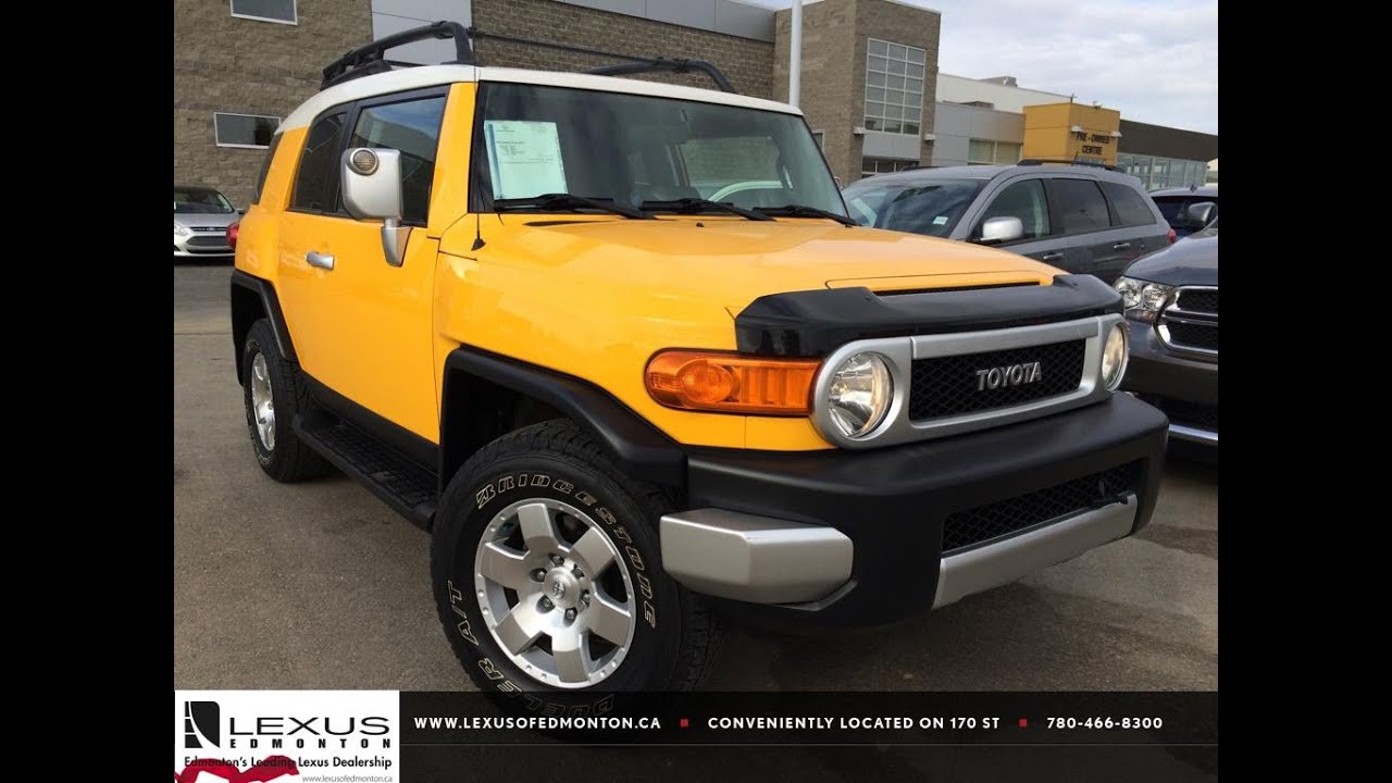 Pre Owned Yellow 2007 Toyota Fj Cruiser 4wd Auto Natl Review