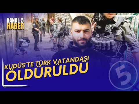 Kudüs’te İsrail Polisini Bıçaklayan Türk Vatandaşı Öldürüldü