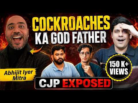 ABHIJIT IYER MITRA ROASTS SAURAV DAS, DIPKE and CJP 😂 | EXPOSES KEJRIWAL, REALITY OF COCKROACHES