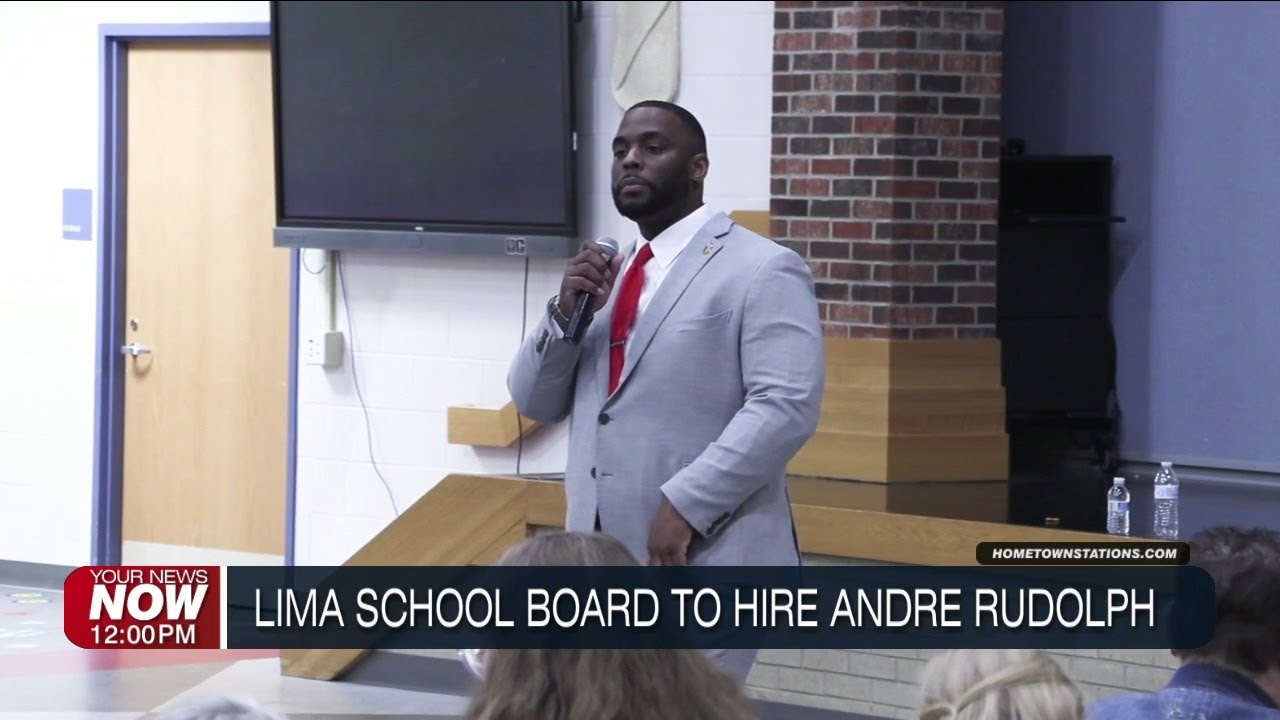 Andre Rudolph to be named Superintendent of Lima City Schools - YouTube