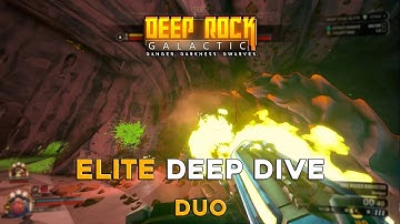 Deep Rock Galactic u29 DEEP DIVE ☆ELITE☆ Infernal Let-Down (Magma Core) SCOUT - DUO