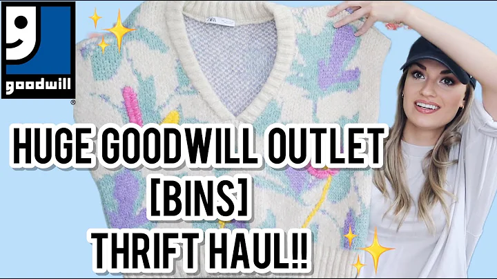 I Shopped for FOUR Hours & Found 46 Items!! HUGE Houston Goodwill Outlet Thrift Haul!