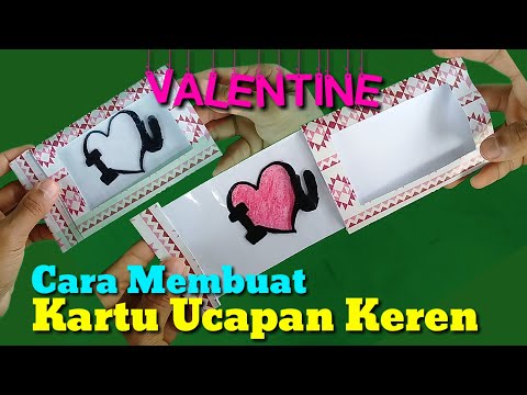 Video: Cara Membuat Kartu Hari Valentine DIY