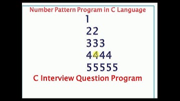 Triangle number pattern programs in c language
